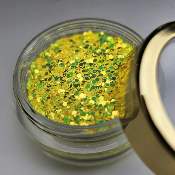 Disco Glitter - Neon Yellow
